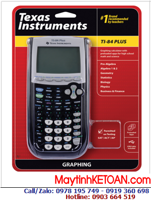 Ti-84 PLUS, Máy tính khoa học lập trình vẽ đồ thị Texas Instruments Ti-84 PLUS ( MẪU CŨ HÃNG HẾT SẢN XUẤT-HẾT HÀNG) 